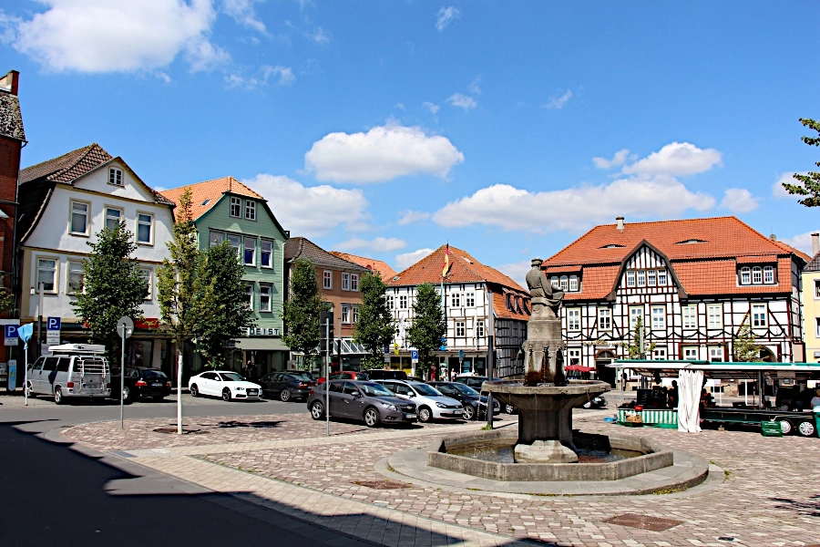Der Warburger Marktplatz