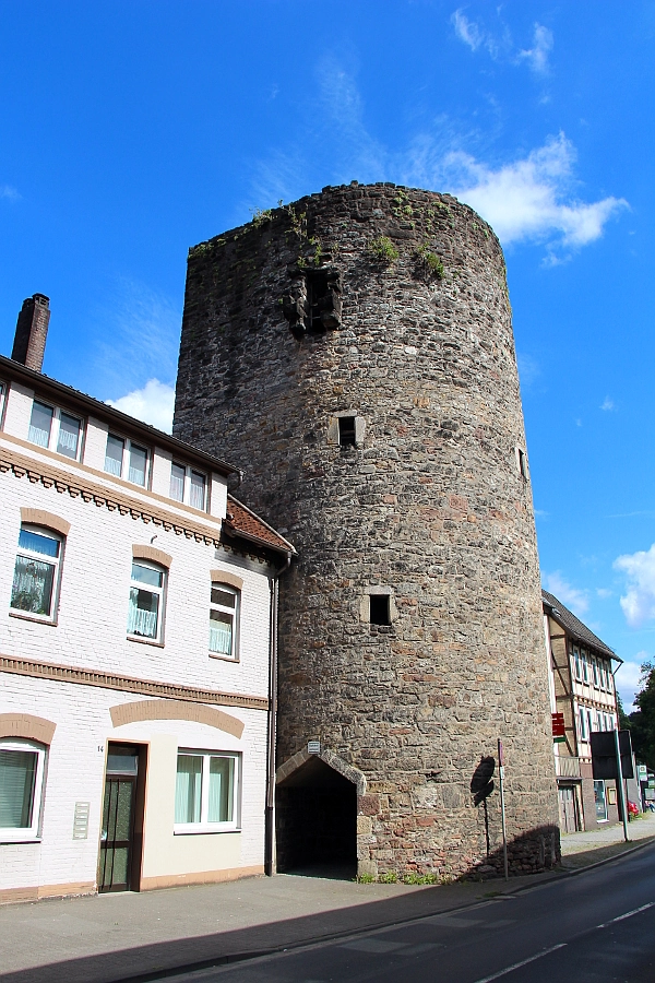 Der Ziegelpfortenturm ist ein früherer Wehrturm