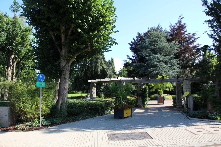 Eingang zum Stadtpark