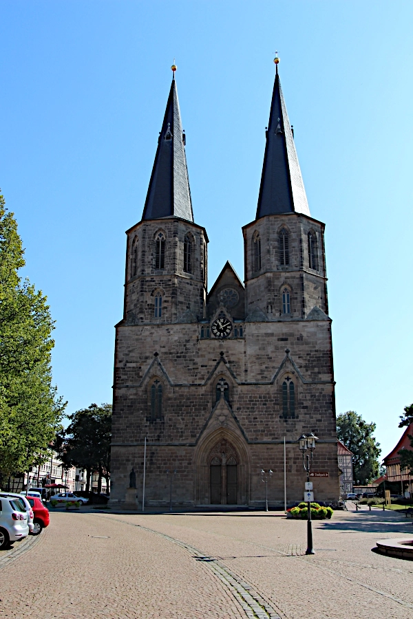 Die römisch-katholische Basilika St. Cyriakus in Duderstadt