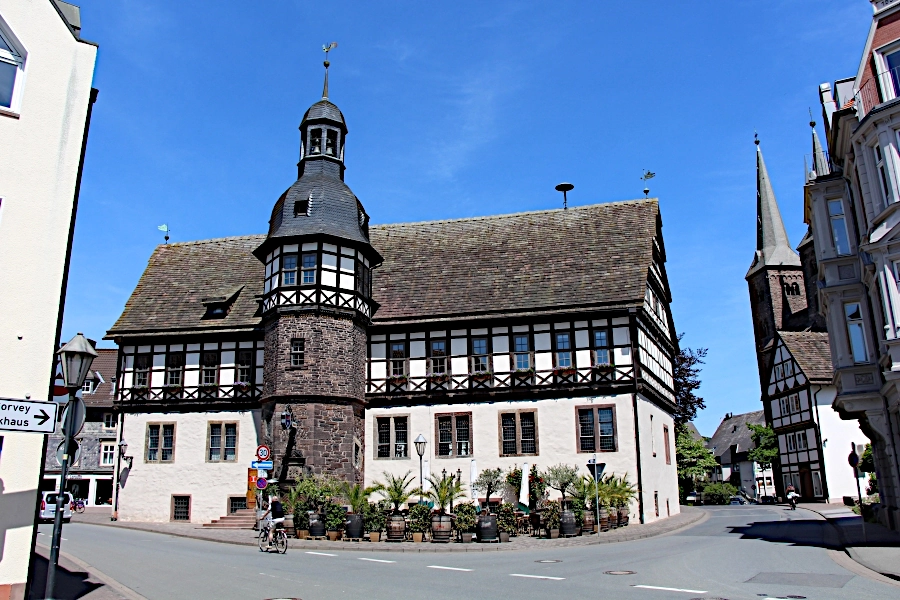 Das historische Rathaus in Höxter