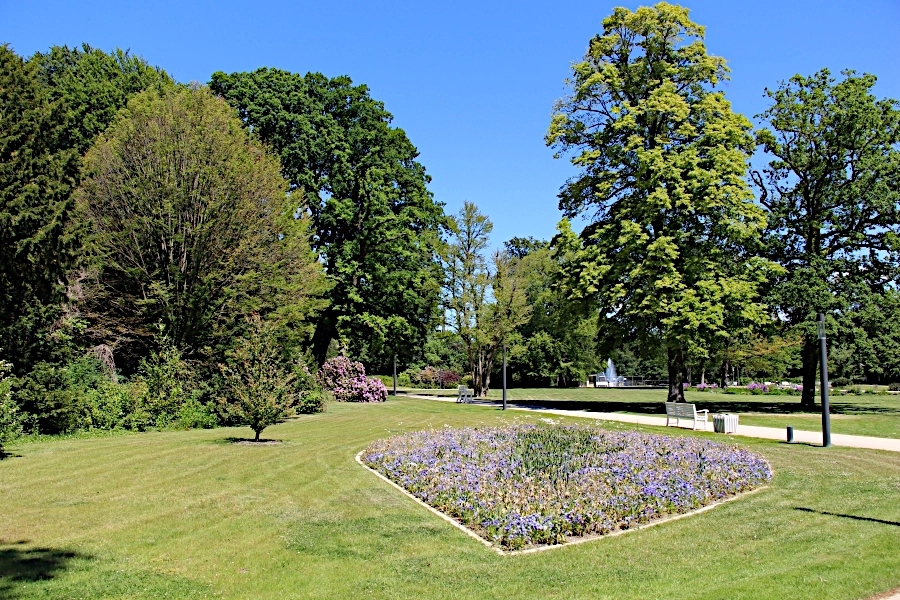 Der Kurpark wurde vor rund 100 Jahren nach Vorbildern englischer Gärten angelegt